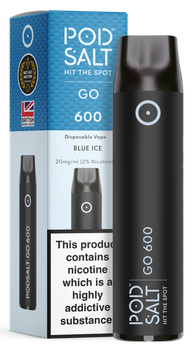 POD SALT GO600 Disposable Pod Device 460mAh (Blue Ice 2% Nicotine)